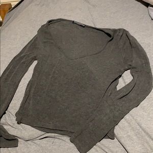 Gray Brandy Melville long sleeve